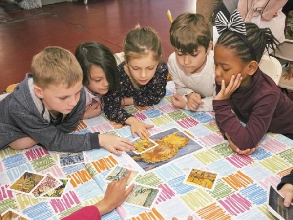 Enfants qui participent au programme