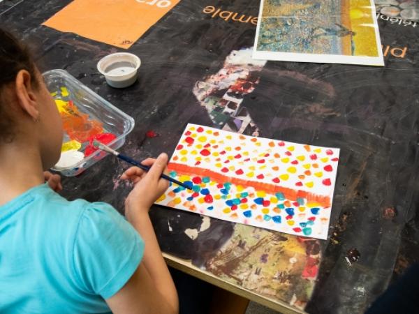 Enfants qui participent au programme