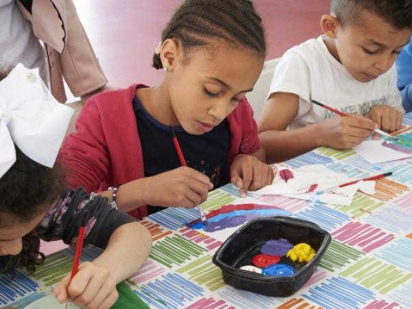 Enfants qui participent au programme