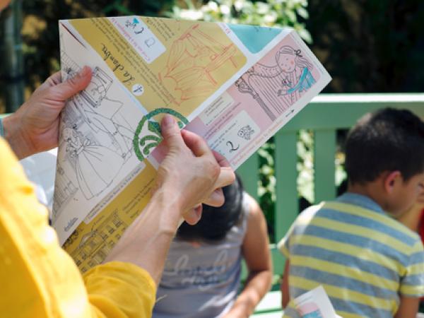 Enfants qui participent au programme