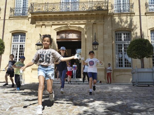 Enfants qui participent au programme